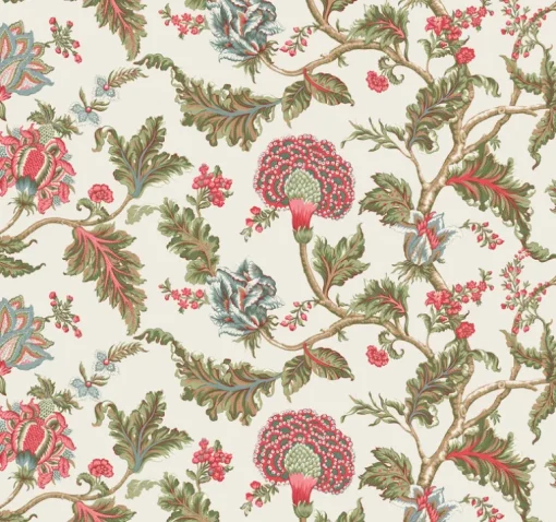 Ronald Redding Astoria Monroe Wallpaper - Rhubarb