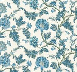 Ronald Redding Astoria Monroe Wallpaper - Blue
