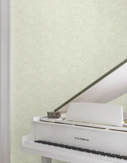 Ronald Redding Astoria Passages Wallpaper - Green