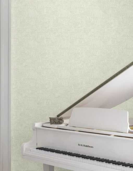 Ronald Redding Astoria Passages Wallpaper - Green