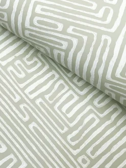 Ronald Redding Astoria Passages Wallpaper - Green