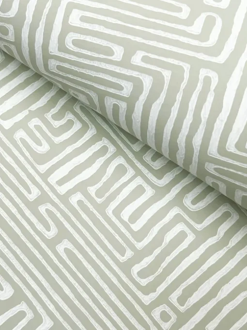 Ronald Redding Astoria Passages Wallpaper - Green