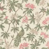 Ronald Redding Astoria Peacock Estate Wallpaper - Cream