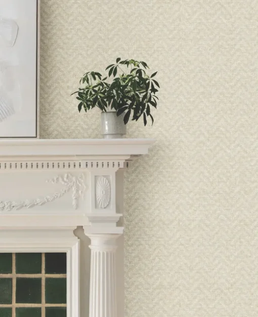 Ronald Redding Astoria Regent Wallpaper - Soft Beige