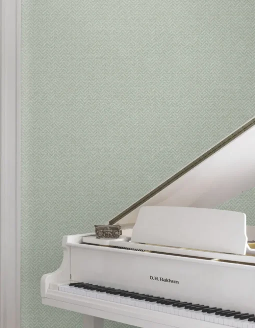 Ronald Redding Astoria Regent Wallpaper - Jade