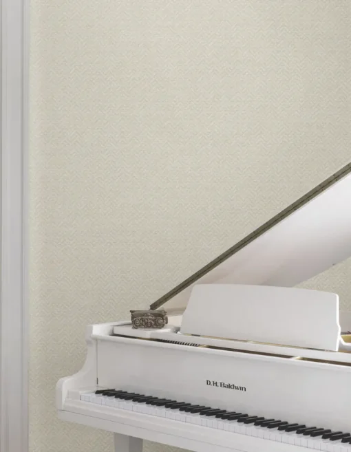 Ronald Redding Astoria Regent Wallpaper - Soft Grey