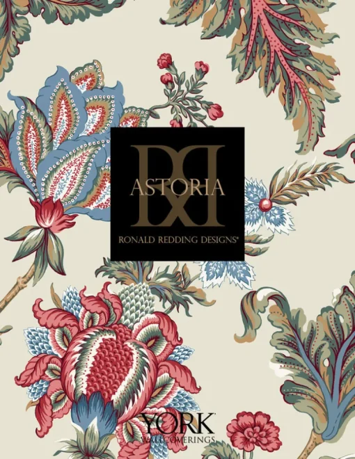 Ronald Redding Astoria Royal Damask Wallpaper - Soft Grey