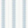 Ronald Redding Astoria Tandem Stripe Wallpaper - Blue