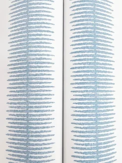Ronald Redding Astoria Tandem Stripe Wallpaper - Blue