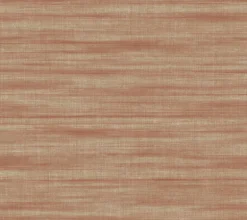 Ronald Redding Classics Brushed Linen Wallpaper - Brick