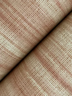 Ronald Redding Classics Brushed Linen Wallpaper - Brick