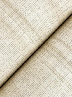 Ronald Redding Classics Brushed Linen Wallpaper - Ivory