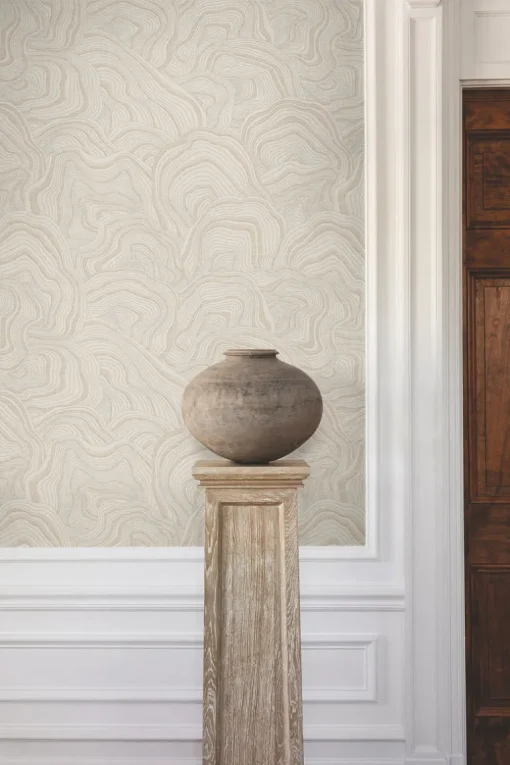 Ronald Redding Classics Geodes Wallpaper - Taupe