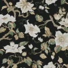 Ronald Redding Classics Marguerite Vine Wallpaper - Black