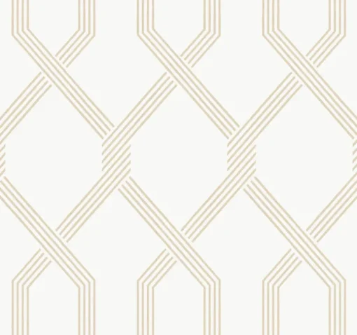 Ronald Redding Classics Palisade Wallpaper - Beige