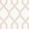 Ronald Redding Classics Palisade Wallpaper - Coral