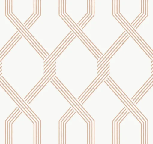 Ronald Redding Classics Palisade Wallpaper - Coral