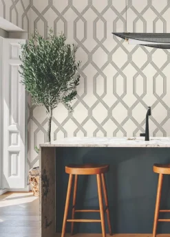 Ronald Redding Classics Palisade Wallpaper - Black