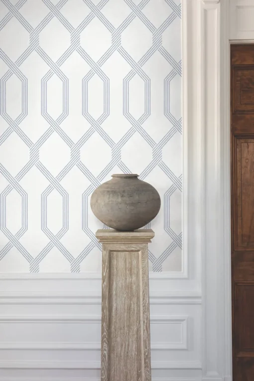 Ronald Redding Classics Palisade Wallpaper - Blue