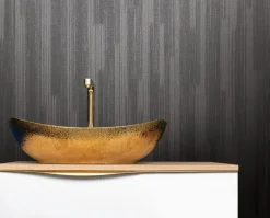 Ronald Redding Industrial Interiors Newel Wallpaper - Shadow