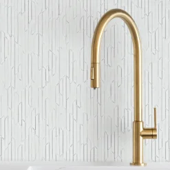 Ronald Redding Industrial Interiors Calliope Wallpaper - Optic White