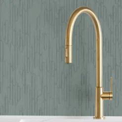 Ronald Redding Industrial Interiors Calliope Wallpaper - Arctic Shell