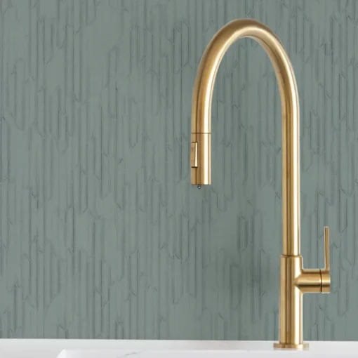 Ronald Redding Industrial Interiors Calliope Wallpaper - Arctic Shell