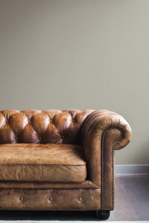 Ronald Redding Industrial Interiors Rugged Linen Wallpaper - Powder Sand