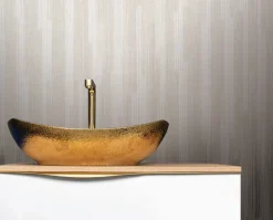 Ronald Redding Industrial Interiors Newel Wallpaper - Natural White