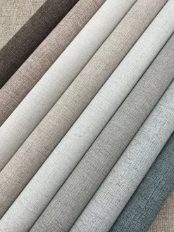 Ronald Redding Industrial Interiors Rugged Linen Wallpaper - Powder Sand