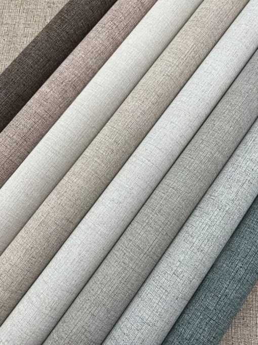Ronald Redding Industrial Interiors Rugged Linen Wallpaper - Powder Sand