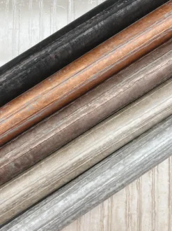 Ronald Redding Industrial Interiors Vintage Tin Wallpaper - Wrought Iron