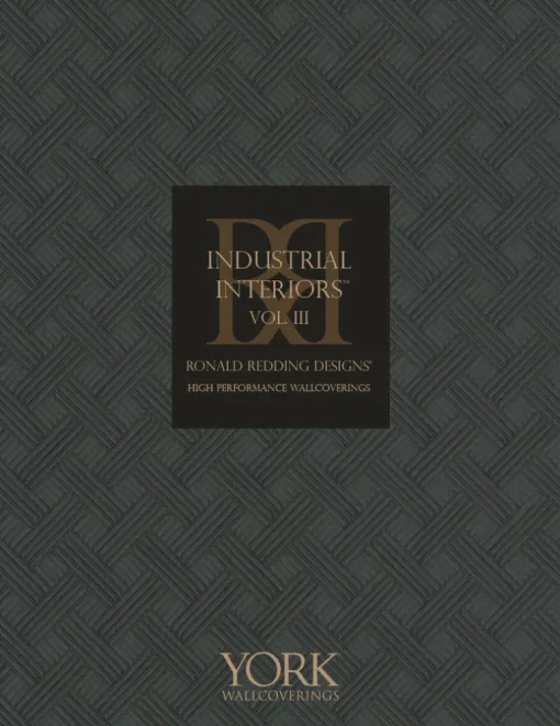 Ronald Redding Industrial Interiors Vintage Tin Wallpaper - Wrought Iron