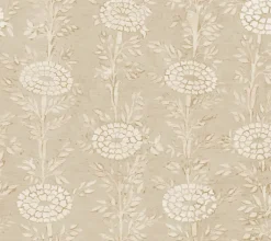 Ronald Redding Tea Garden French Marigold Wallpaper - Taupe & Gold