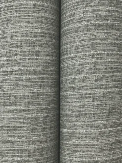 Ronald Redding Tea Garden Amyra Silk Wallpaper - Charcoal
