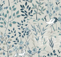 Ronald Redding Traveler Aspen Wallpaper - Gray