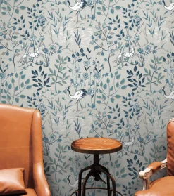 Ronald Redding Traveler Aspen Wallpaper - Gray