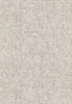 Ronald Redding Traveler Leather Lux Wallpaper - Off White