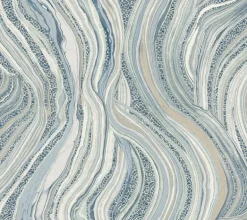 Ronald Redding Traveler Streaming Cheetah Wallpaper - Blue