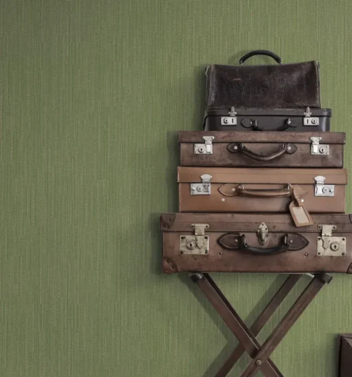 Ronald Redding Traveler Weekender Weave Wallpaper - Green