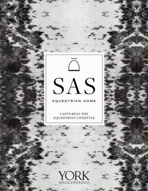 SAS Equestrian Home Leopard Appaloosa Peel & Stick Wallpaper - Off White