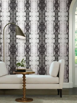 SAS Equestrian Home Marbled Appaloosa Peel & Stick Wallpaper - Black