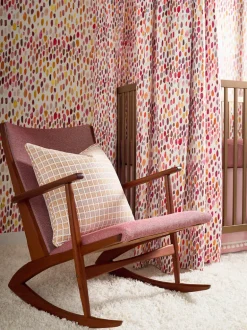 Scalamandre Grey Watkins Jamboree Wallpaper - Berry Lemonade