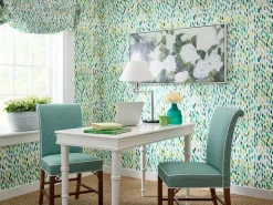 Scalamandre Grey Watkins Jamboree Wallpaper - Grasshopper