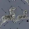Scalamandre Zebras Collection Zebras Wallpaper - Charcoal