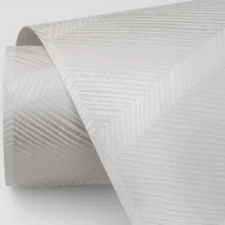 Scott Living Aspen Chevron Wallpaper - White