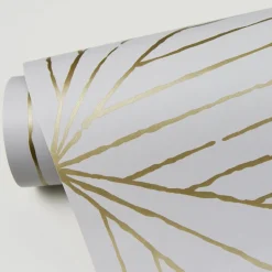 Scott Living Aurum Peel & Stick Wallpaper - Gold