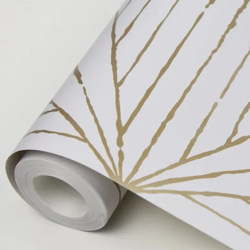 Scott Living Aurum Peel & Stick Wallpaper - Gold