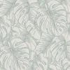 Scott Living Balboa Botanical Wallpaper - Olive Green