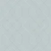 Scott Living Ballard Geometric Wallpaper - Light Blue